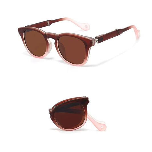MW 696 Kids Sun Burgundy -Polarized Brown Lenses